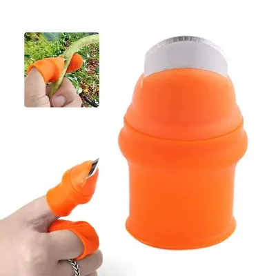 Silicone Finger Thumb Vegetable Cutter